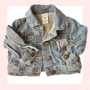 Carter’s Baby Girl Denim Jean Jacket – 6M